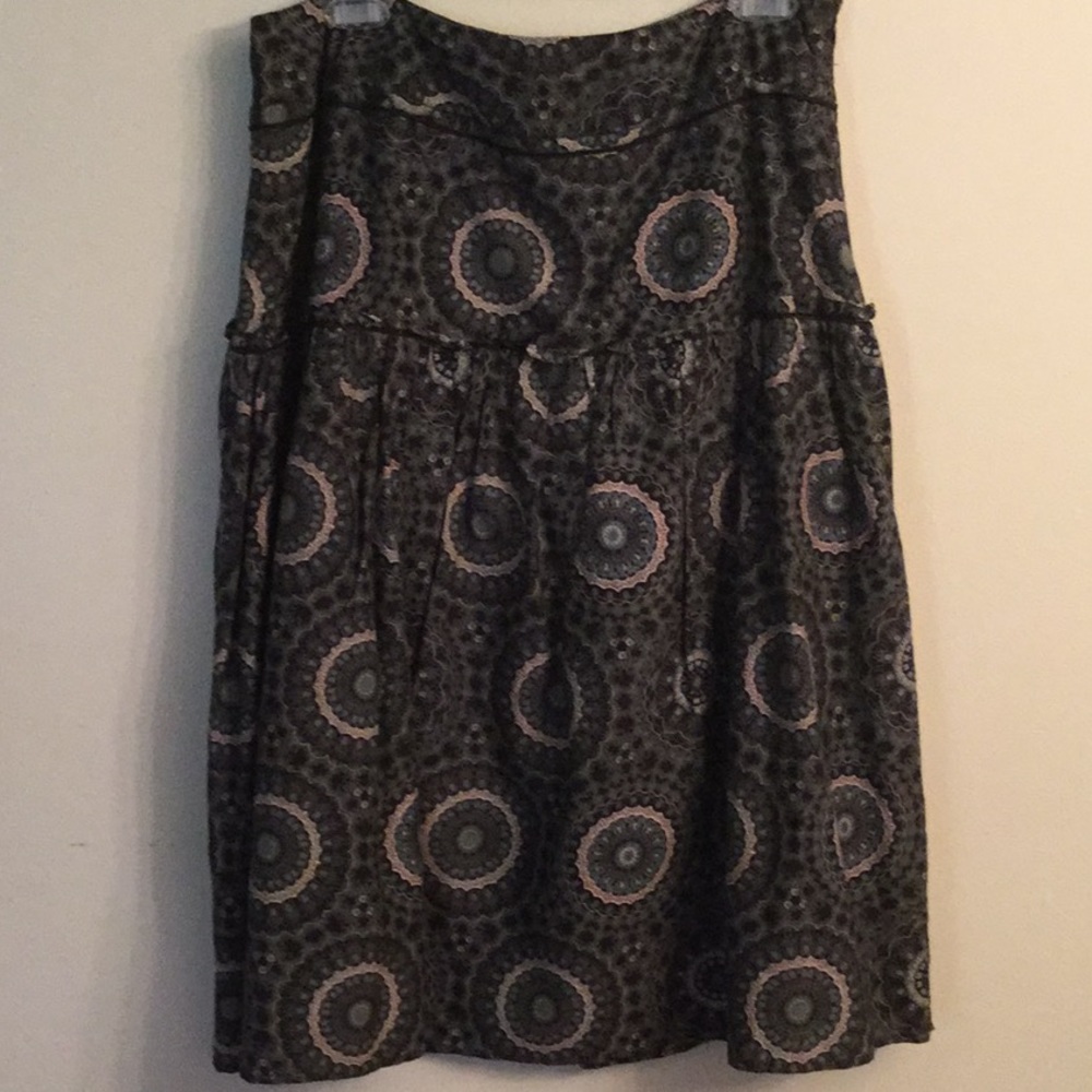 Alfani Medallion print skirt.